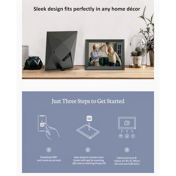 BSIMB Smart Digital Picture Frame - Picture 7 of 7